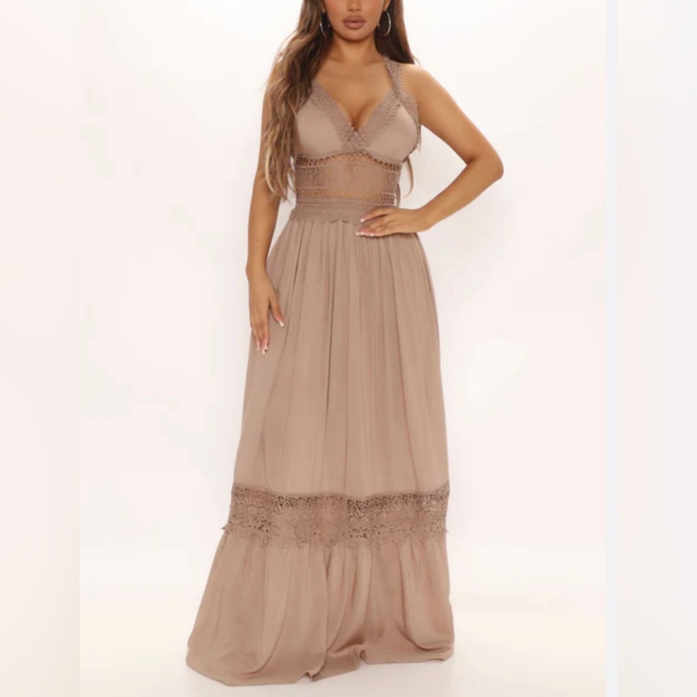 Mandie Maxi Dress -soft pink